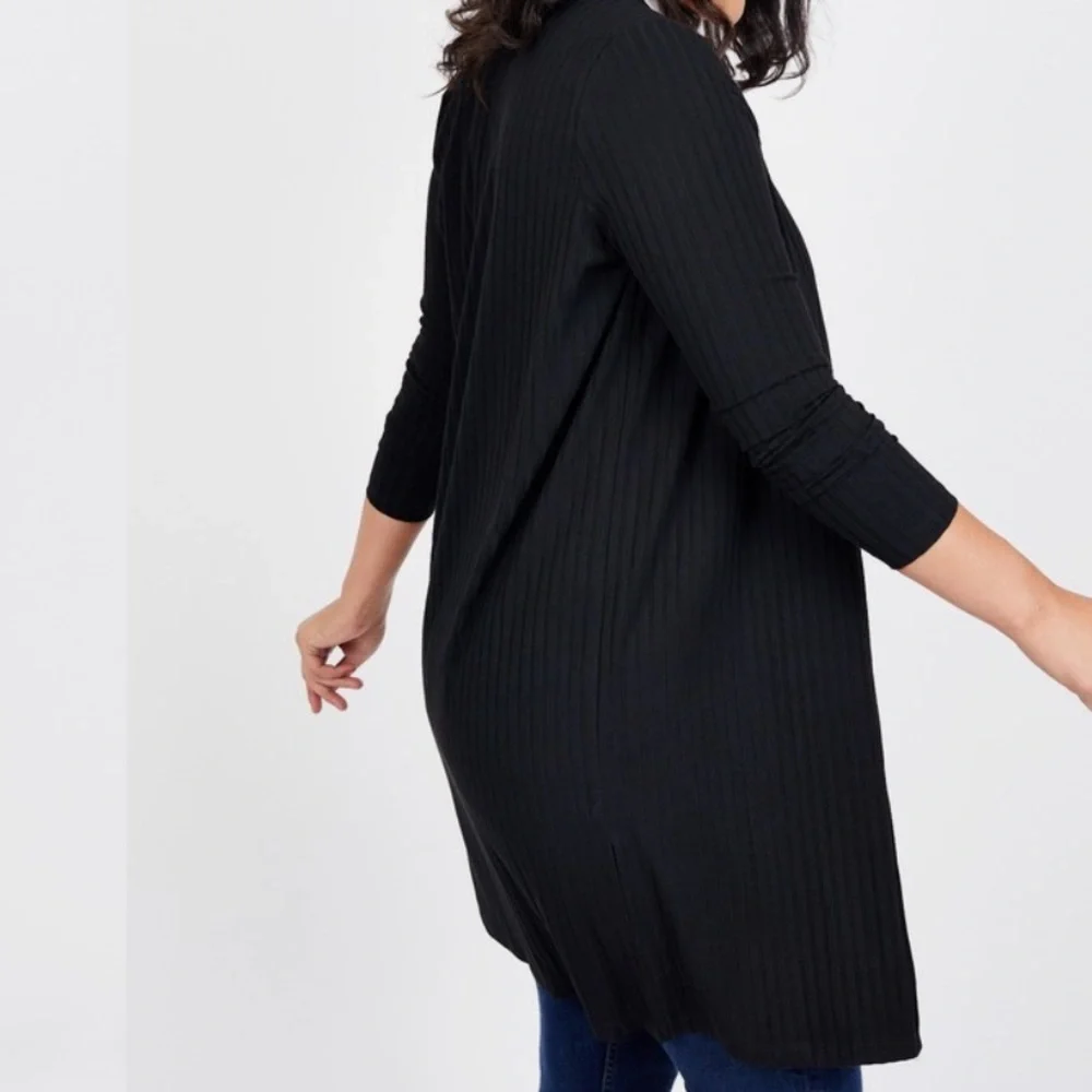 Long Ribbed Cardigan - Picture 2 of 6